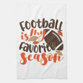 サッカーは私のお気に入りのセサオン キッチンタオル (縦)