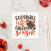 サッカーは私のお気に入りのセサオン スタンダードカクテルナプキン (インサイチュ)