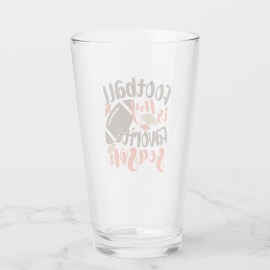 サッカーは私のお気に入りのセサオン タンブラーグラス (裏面)