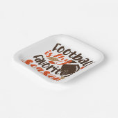 サッカーは私のお気に入りのセサオン ペーパープレート (傾斜あり)