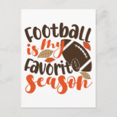 サッカーは私のお気に入りのセサオン ポストカード (正面)