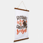 サッカーは私のお気に入りのセサオン 吊り下げ型タペストリー (傾斜あり)