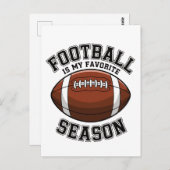 サッカーは私のシーズお気に入りのンだ ポストカード (正面/裏面)