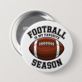 サッカーは私のシーズお気に入りのンだ 缶バッジ (正面&裏面)