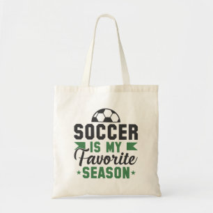 サッカーは私のシーズお気に入りのン トートバッグ