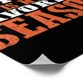 サッカーは私のシーズンお気に入りのだ ポスター (角)