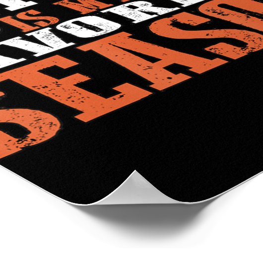 サッカーは私のシーズンお気に入りのだ ポスター (角)