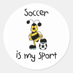 サッカーは私のスポーツだ ラウンドシール