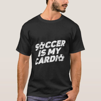 サッカーは私の心サッカー選手スポーツサッカーである Tシャツ