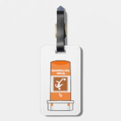 サッカーは私の薬 ラゲッジタグ (裏面縦)