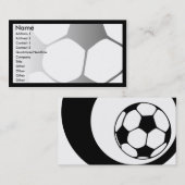 サッカーは衰退します 名刺 (正面/裏面)