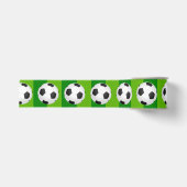サッカーまたはフットボールのパーティー グログランリボン (正面)