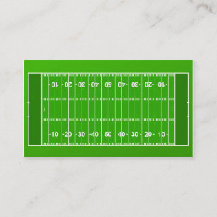 サッカーまたはヨーロッパサッカーコーチビジネスカード 名刺