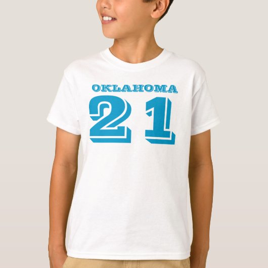 サッカーまたは野球のtシャツのカスタマイズ可能 tシャツ (正面)