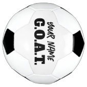 サッカーもっとも偉大選手ギフトボールのGOAT Of All Time サッカーボール (回転)