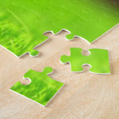 サッカーやる気を起こさせる感動的グリーンフィールド ジグソーパズル (側面)