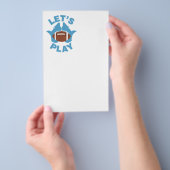 サッカーをし遊よう チラシ (ハンドル)