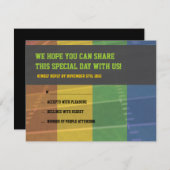 サッカーをテーマにしたバーバルミツワー返信カード 出欠カード (正面/裏面)