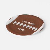 サッカーをテーマにしたパーティープレート ペーパープレート (アングル)