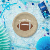 サッカーをテーマにしたパーティープレート ペーパープレート (パーティー)