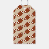 サッカーをテーマにした共同ベビーシャワー ギフトタグ (裏面)