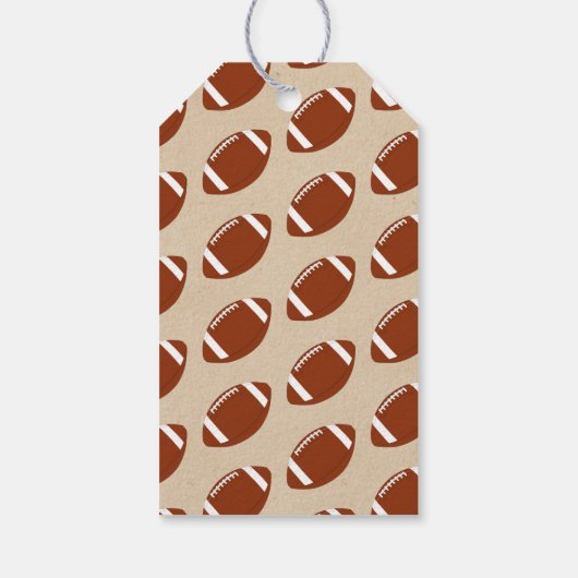 サッカーをテーマにした共同ベビーシャワー ギフトタグ (裏面)