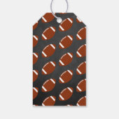 サッカーをテーマにした共同ベビーシャワー ギフトタグ (裏面)