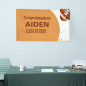 サッカーをテーマにした卒業パーティー 横断幕 (トレードショー)