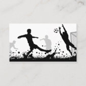 サッカーをテーマにした名刺 名刺 (正面)