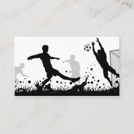 サッカーをテーマにした名刺 名刺