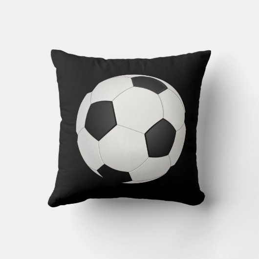 サッカーをテーマにした装飾用クッション クッション (裏面)