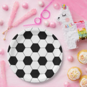 サッカーをテーマにした誕生日パーティー ペーパープレート (パーティー)