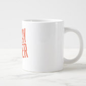 サッカーをプレイしよう ジャンボコーヒーマグカップ (右)