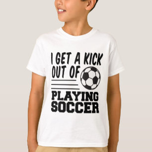 サッカーを大いに楽しんで下さい Tシャツ