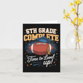 サッカーを最後にレベルアップするための6年生の完全な時間 カード (黄色い花)