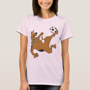 サッカーを遊ぶScooby-Doo Tシャツ