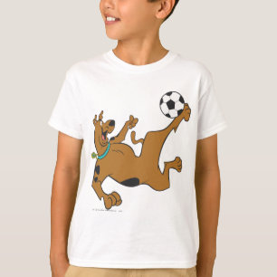 サッカーを遊ぶScooby-Doo Tシャツ