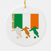 サッカーアイルランド セラミックオーナメント (裏面)