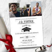 サッカーアスリート卒業発表 招待状