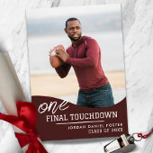 サッカーアスリート卒業発表 招待状