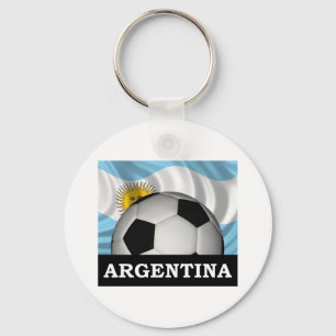 サッカーアルゼンチン キーホルダー