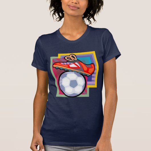 サッカーアートティー Tシャツ (正面)