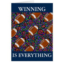 サッカーアートブルー