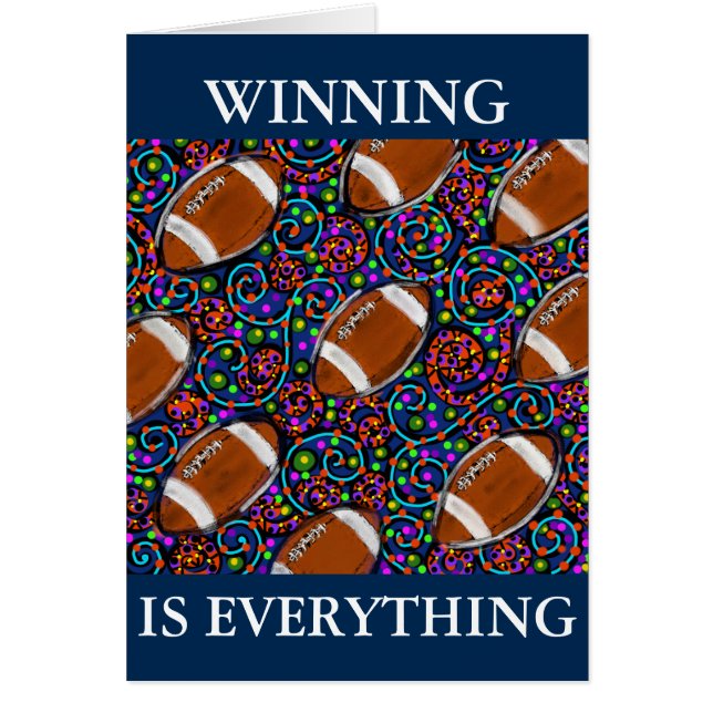 サッカーアートブルー (正面)