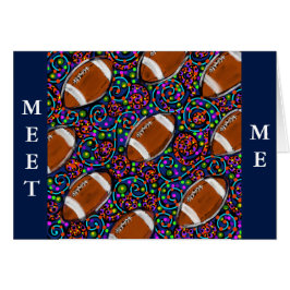 サッカーアートブルー