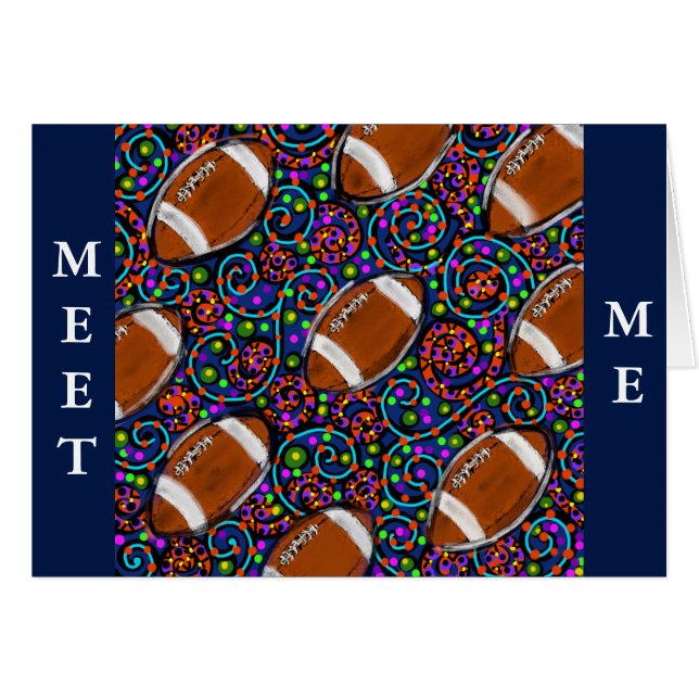 サッカーアートブルー (正面横)