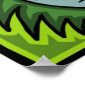 サッカーアートポスター ポスター (角)