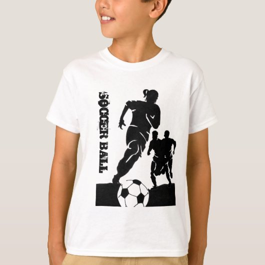 サッカーアートTシャツ Tシャツ (正面)