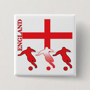 サッカーイギリス 缶バッジ