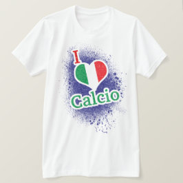 サッカーイタリアンのサッカーサッカーTシャツ Tシャツ